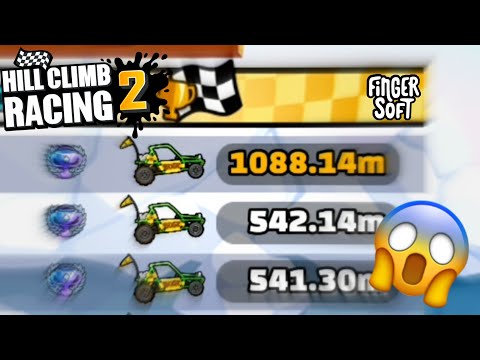Hill Climb Racing 2 - 😱 OVER 1000 metres 😱 One Wheel To Rule Them All Event Gameplay