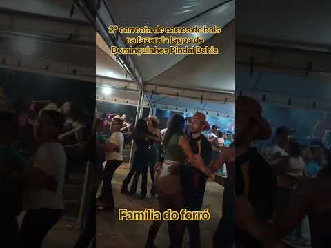 2° Carreata de carros de bois na fazenda lagoa de Dominguinhos, show com família do forró Pindaí -Ba
