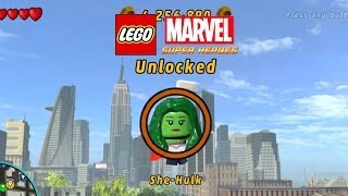 Lego Marvel-Unlock She-Hulk