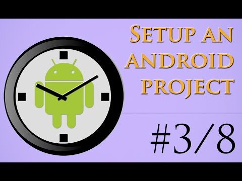 3/8 - How to create an Android project in Android Studio - Android App in 26 Minutes