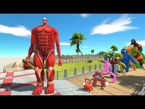 Colossal Titan OASIS DEATH RUN - Animal Revolt Battle Simulator