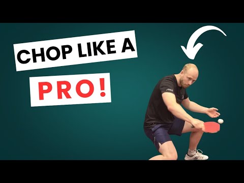 6 Important Steps To Backhand Chop Like A Table Tennis Pro