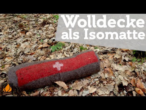 Wolldecke als Iso Matte - Was ist zu beachten? | Bushcraft ohne Plastik