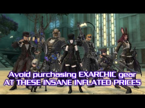 FFXIV (Patch 5.4) - Avoid Purchasing Exarchic Gear at inflated prices (VIDEO OBSOLETE)