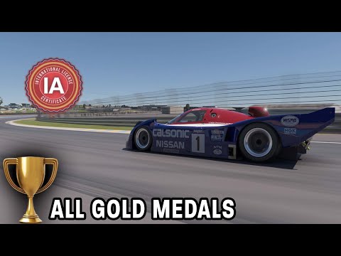 Gran Turismo 7 -  Earning Gold in International A License Tests in GT7