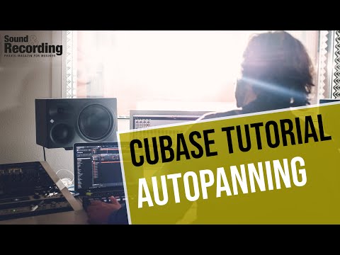 Cubase Pro 9 Tutorial: Autopanning | german/deutsch | Sound & Recording