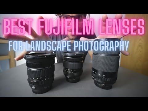 Best Fujifilm Lenses for landscape Photography
