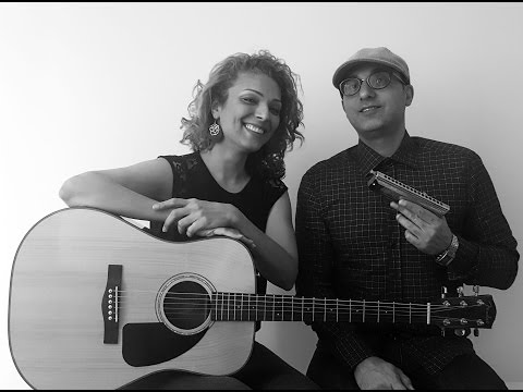 Acoustic Cover of popular song ,Khabe Setareh، خواب ستاره,  covered by: Faezeh and Iman
