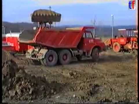 MENCK M500, Komatsu PC400LC, Liebherr LR611, A912, MAN F8, F90, MB NG, Stuttgart, 08.11.1989.