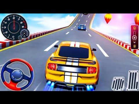 ✅Muscle Car Stunts Racing 2023 Mega Stunt Ramp Driving 3D Simulator Android GamePlay