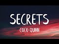 Coco Quinn - Secrets (Lyrics) (Best Version)