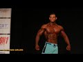 2018 IFBB Pittsburgh Pro Men's Physique Competitor: Fernando Rios 3th Place Stage