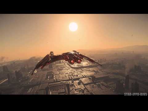 Star Citizen 3.5 PTU Esperia Glaive Ship Tour