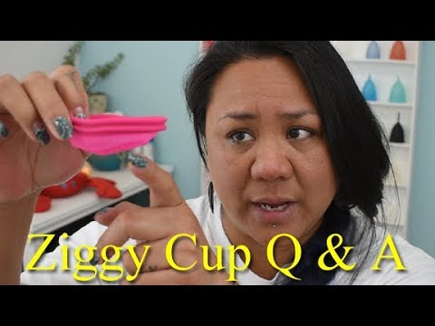 Ziggy Cup by Intimina - Q & A - Menstrual Cup (Extras in the description)