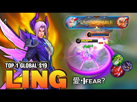 LING BEST BUILD 2021 | TOP 1 GLOBAL LING GAMEPLAY | LING MOBILE LEGENDS✓