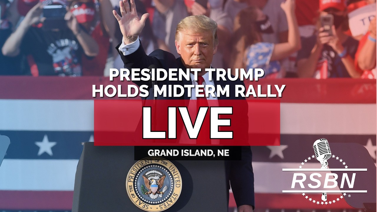 LIVE: President Trump Holds a Rally in Grand Island, NE - 10/05/26