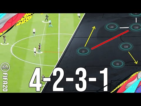 FIFA 20 - How 4231 is The Most META/STABLE Formation To Give You Wins (IN-DEPTH VARIATION/TACTICS)