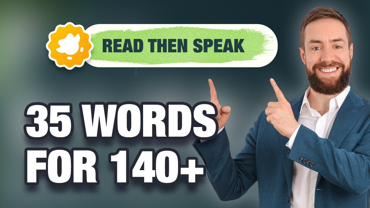 DET Read then Speak | Vocabulary for 140+