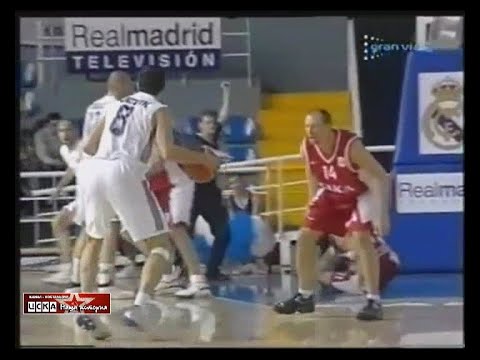 2002 Real (Madrid) - CSKA (Moscow) 82-86 Men Basketball EuroLeague, 2d group stage, full match