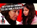 8-year-old girl behaves like a TODDLER! | #Supernanny USA