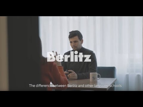 Nicolas, English instructor, explains the Berlitz Method