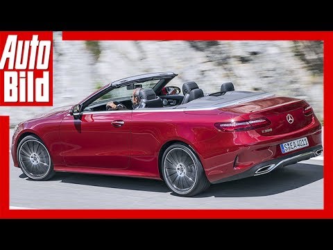 Mercedes-Benz E-Class Cabriolet A238 (2017) / Driving Report / Details / Interior / Exterior / E 300