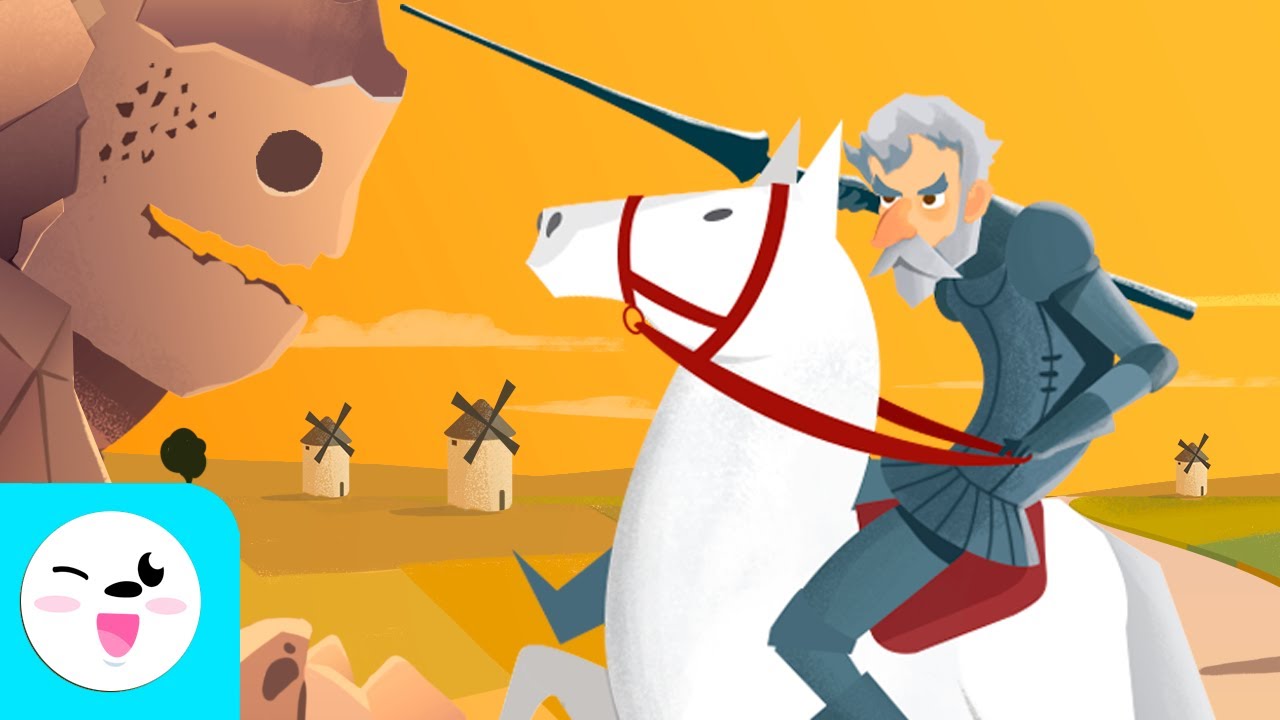Dom Quixote de la Mancha para crianças - Contos Clássicos