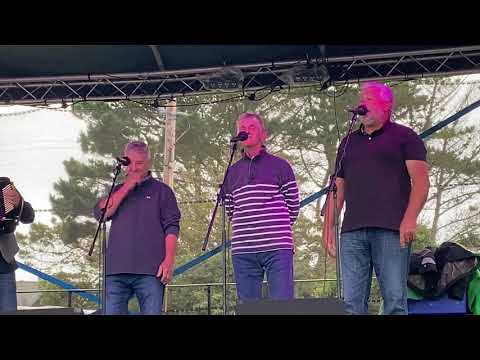 Fisherman’s Friends singing John Kanaka, Sweet Ladies of Plymouth and Leaving Tipperary 2021