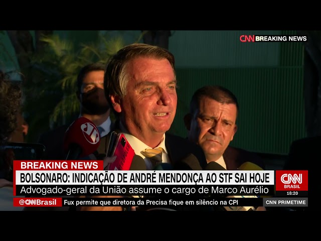 betway - Bolsonaro anuncia que vai indicar André Mendonça para vaga no STF