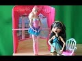 Видео с куклами серия 5 Монстер Хай, Клео де Нил записалась к Барби на балет ...