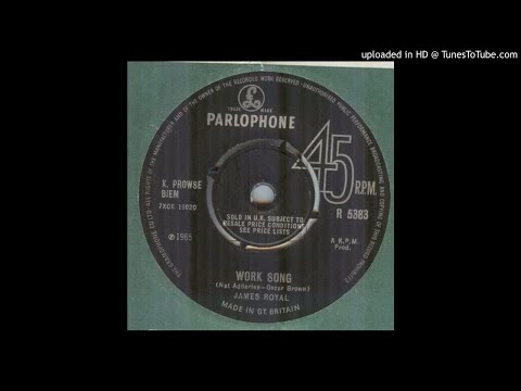 James Royal ‎– Work Song UK 1965 (HQ)
