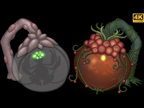 Rare Spytrap - Comparison (My Singing Monsters) 4k