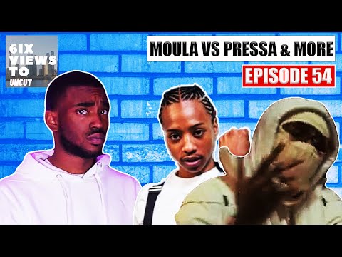 Moula 1st Takes Shoot At Pressa On Twitter | Northsidebenji x Charlie B Video | 6ix Views Uncut Ep54