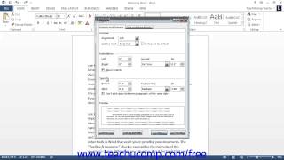 Word 2013 Tutorial Line Spacing and Paragraph Spacing Microsoft Training Lesson 6.3