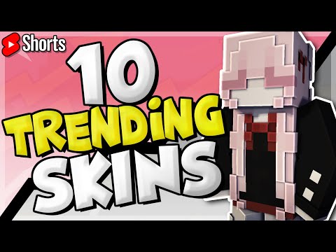 Top 10 Trending Minecraft Skins!