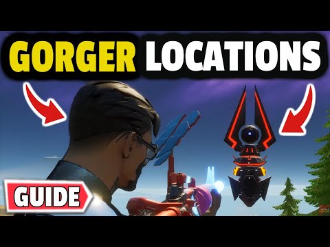 How to find GORGER in Fortnite | GALACTUS GORGER Locations Fortnite | How to Destroy a Gorger!