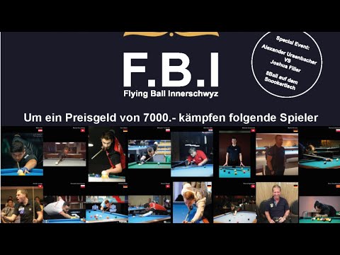 FINAL: Joshua Filler vs Konrad Juszczyszyn  10-Jahre Billard Club Flying Balls Innerschweiz