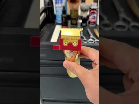 How To ZERO GAP Your Babyliss Pro Gold FX Trimmers Tutorial #shorts