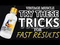 HOW TO RUN A VINTAGE MUSCLE STACK - TOP TIPS FOR QUICKER RESULTS
