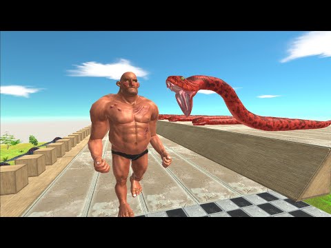 ALL UNITS - SNAKE ROAD - Animal Revolt Battle Simulator