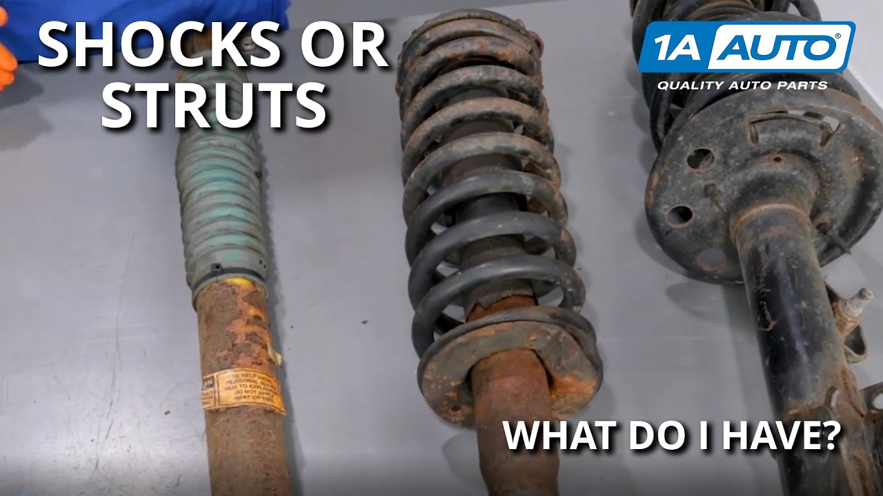 What are Shocks? What are Struts? Which Does Your Car or Truck Use?