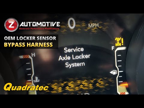 Z Automotive OEM Locker Sensor Bypass Harness for Jeep Wrangler & Gladiator Rubicon