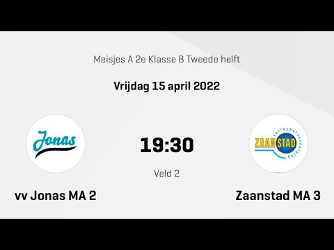 VV Jonas MA2 - VV Zaanstad MA3