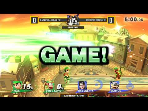Ultra WBB #149 | Blazing Pasta & Cojam [W] vs red berpo & yoda cage [L] - Grand Final - Super Smash