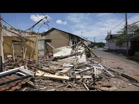 Live: Panama declares state of emergency after powerful earthquake