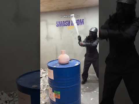 BEST Stress & Rage Anger Relief Therapy - SMASH Room🔨