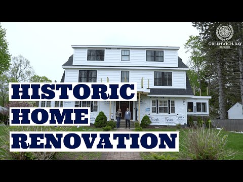 Historic Home Renovation | Greenwich Bay Brokers | Rhode Island