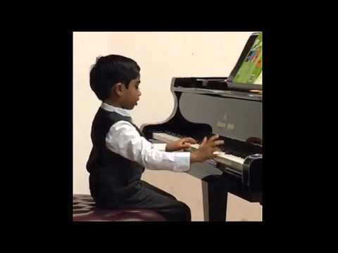 Tiny Fingers: Arabesque - Burgmüller (5 Years Old)