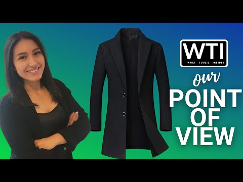 chouyatou Men's Mid-Length Top Coats - WTI product video review