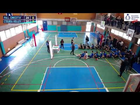 FINALE U19M 2021-22: Pall. Cinecittà - Etruria Volley Tuscania